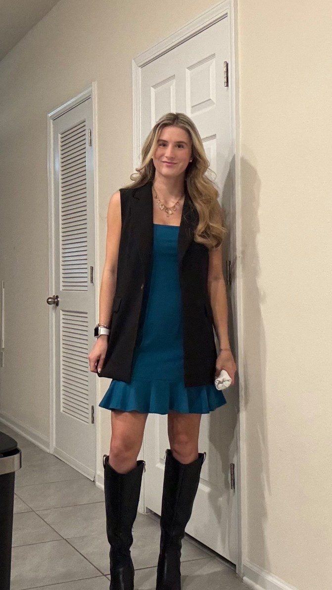 Workwear doesn’t have to be boring 👏 
I got so many compliments on this outfit and my boots!

#LTKWorkwear #LTKShoeCrush #LTKStyleTip