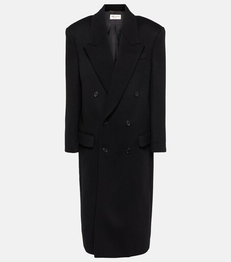 Double-breasted virgin wool coat | Mytheresa (US/CA)