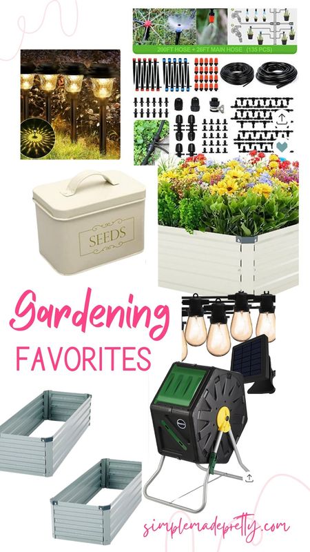 It's that time of year! linking my favorite gardening items! Our raised beds have lasted 4 years now! #gardening #garden #gardeninghacks #spring #springgarden #veggies

#LTKhome