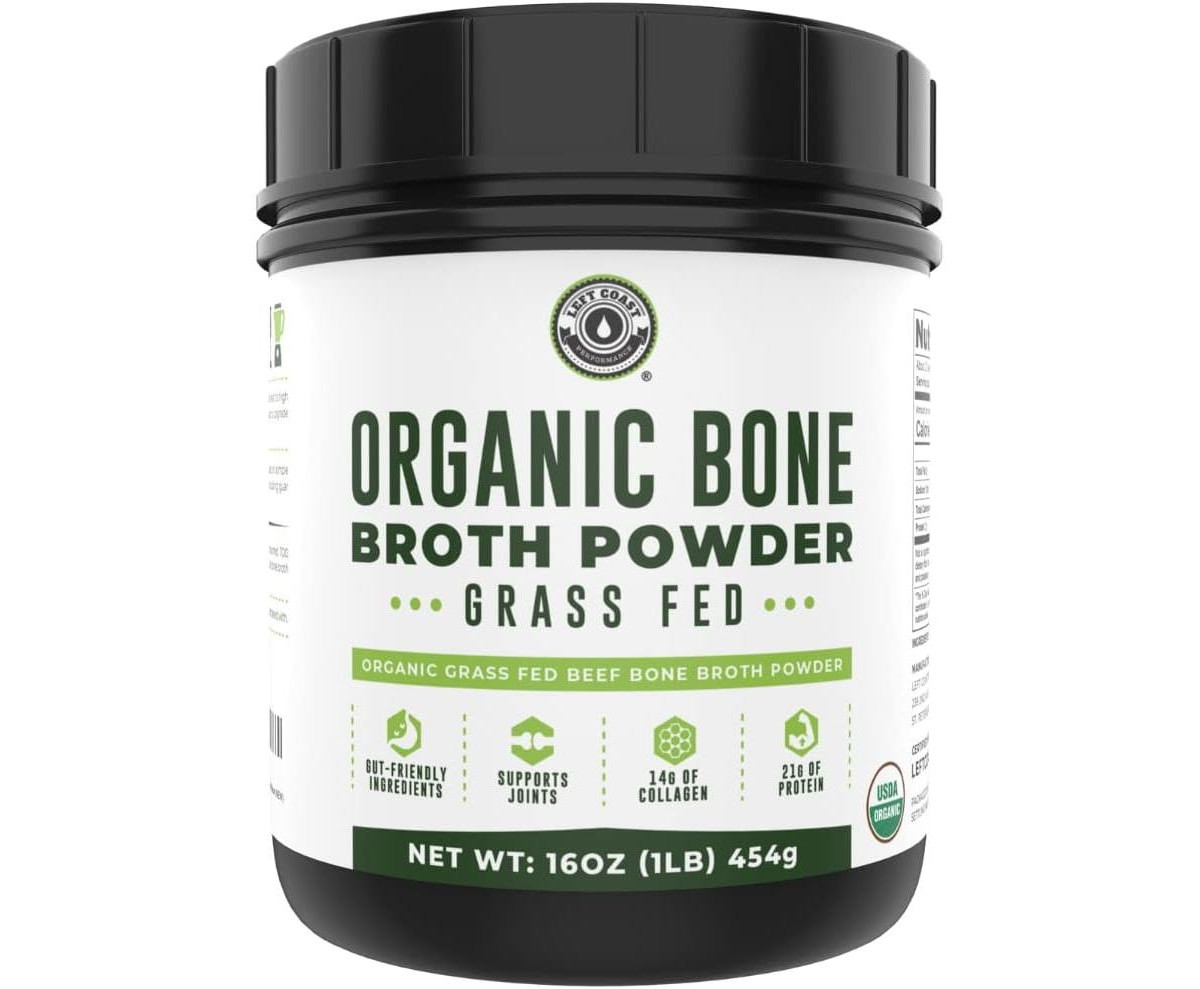 Left Coast Performance Organic Bone Broth Protein, Left Coast Performance, Unflavored, 16oz | Macy's