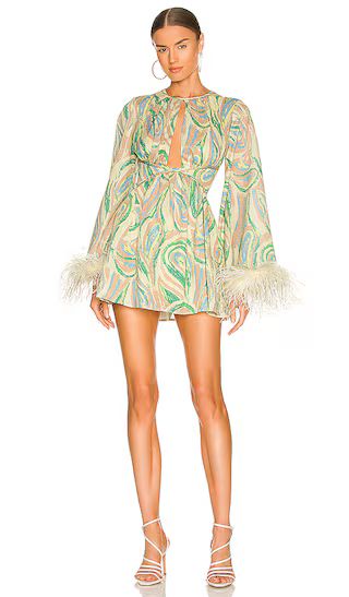 Swan Lake Mini Dress in Citrus | Revolve Clothing (Global)