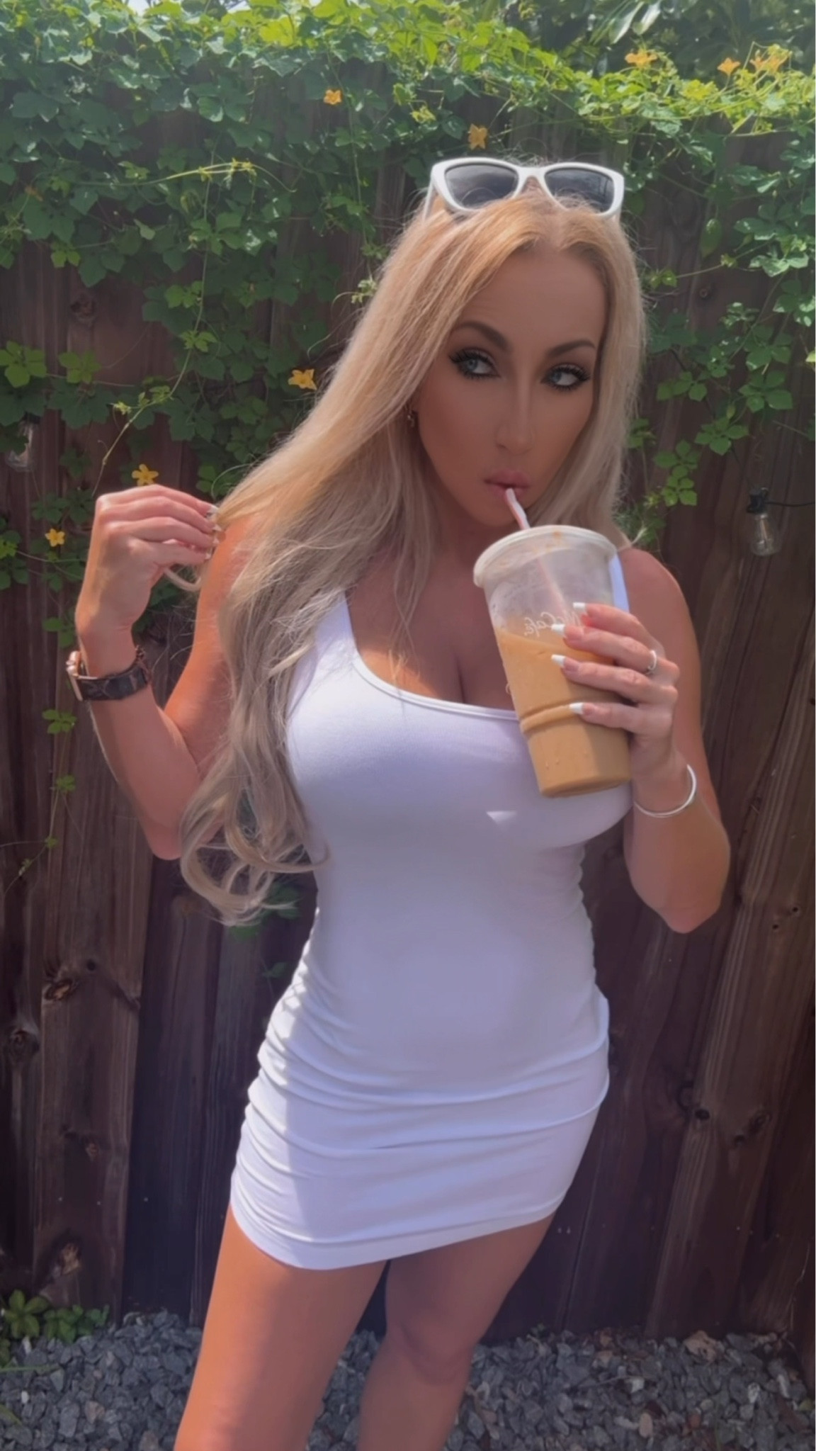 Self confessed ice coffee addict ☕️

#LTKFindsUnder50 #LTKSaleAlert #LTKPetite