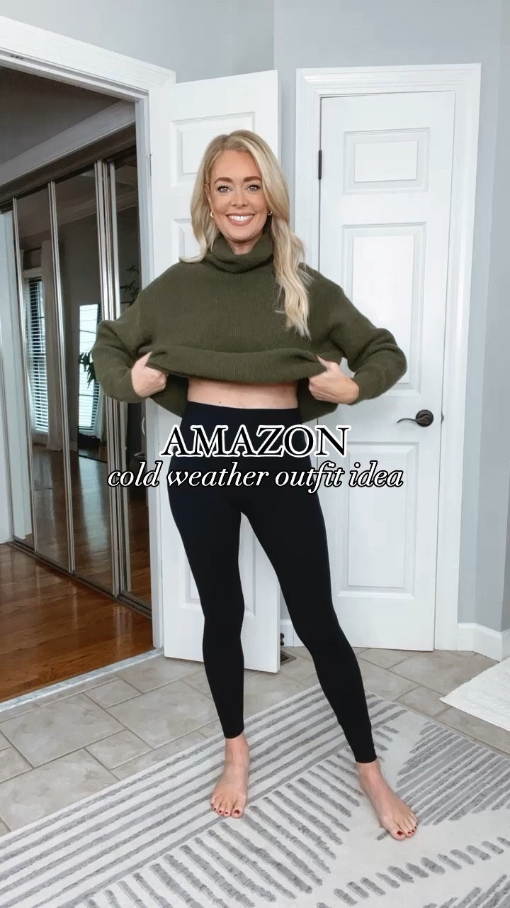 Amazon Cold Weather Outfit // wearing a small in everything (everything fits true to size)

Amazon leggings, Amazon sweater, cold weather outfit, ski outfit, leggings outfits, casual outfits

#LTKstyletip #LTKSeasonal #LTKfindsunder50