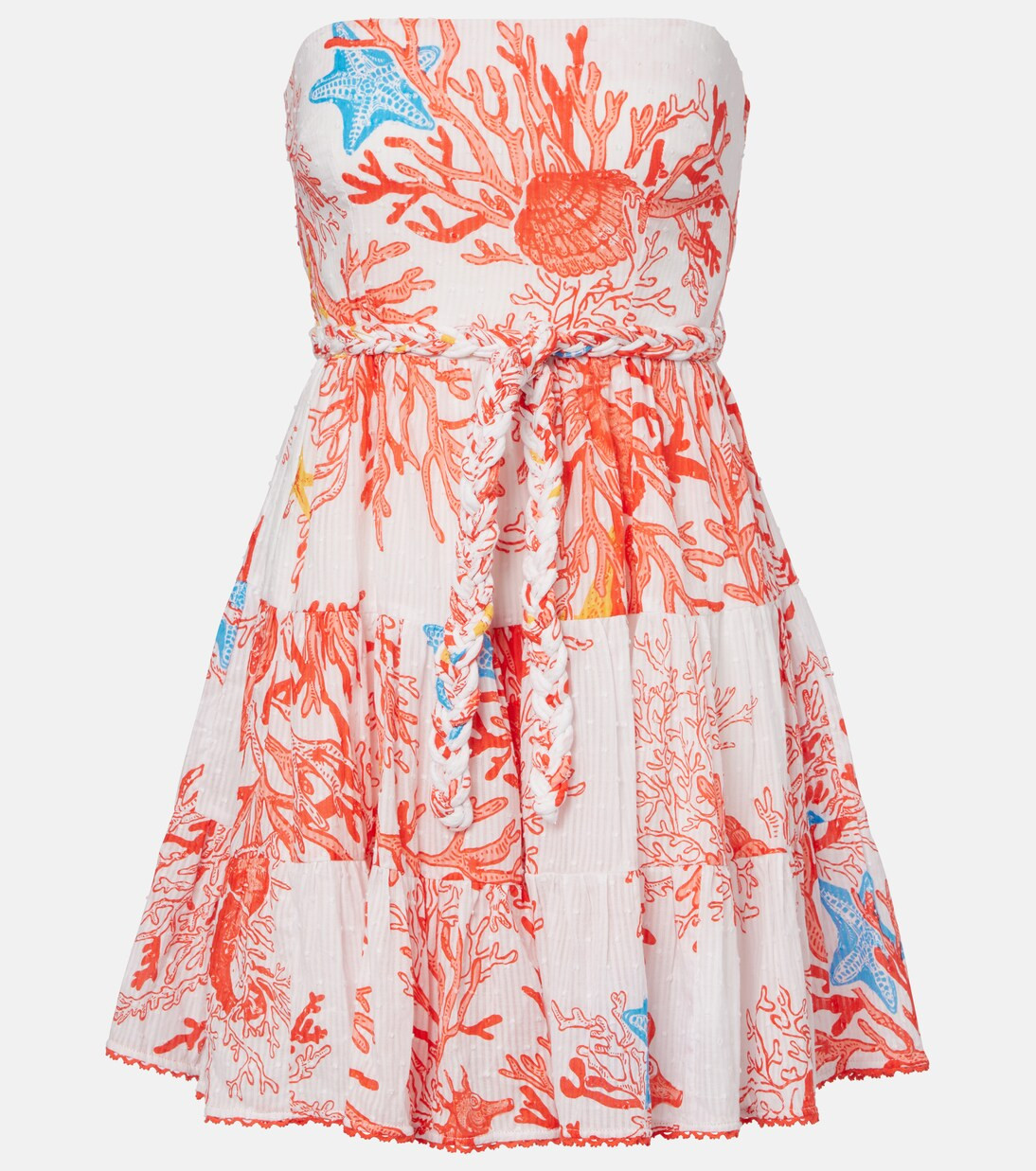 Christine printed cotton minidress | Mytheresa (US/CA)