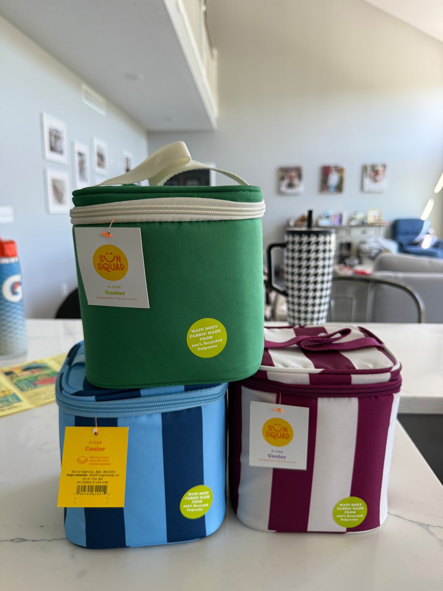 $5 can coolers I’m using as teacher gifts! I’ll definitely put an Alani maybe a can cooler, and a gift card in there! 