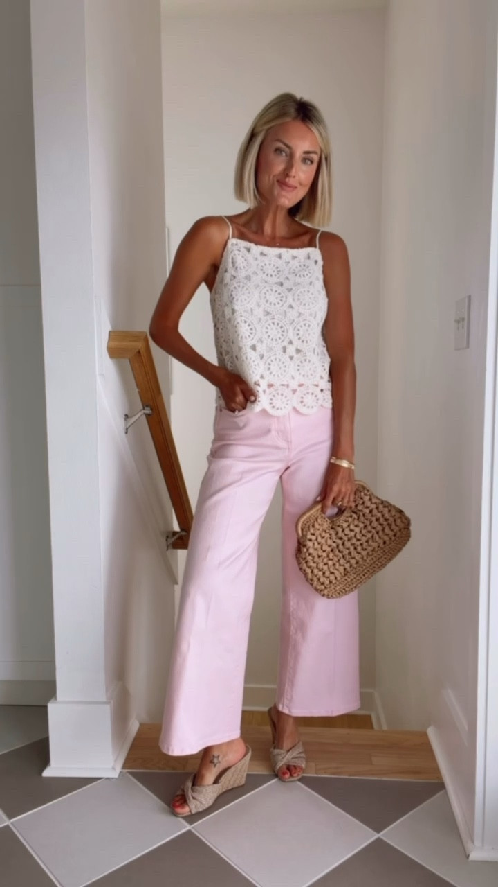 These pink jeans are under $30 & so cute for summer! You can easily wear them for work or play! Wearing XS/2!

Loverly Grey, Loft, Walmart, pink jeans, pink denim, summer outfit 

#LTKSaleAlert #LTKSeasonal