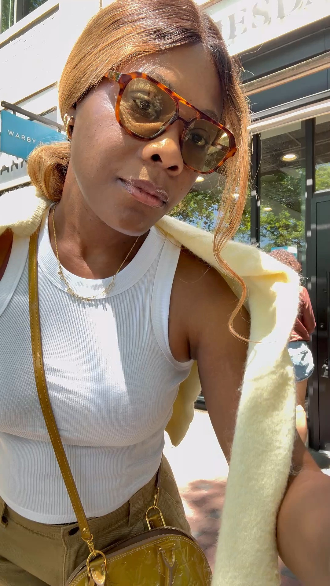 A quick ootd ! It’s super hot in the DMV today and somehow this look worked:)

#LTKootd #LTKSeasonal #LTKMidsize