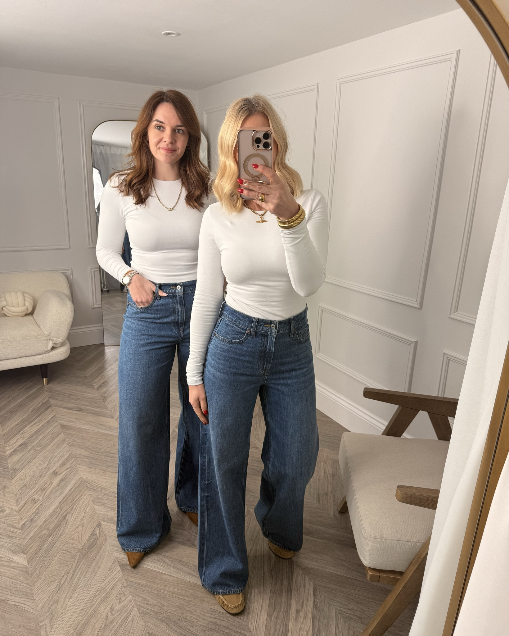 #ad Jeans. Why are they so hard?! 
They’re one of the most common questions we get from clients, and for good reason – rise, length, fit, trends… it can feel like a minefield. 
One brand we consistently come back to is Abercrombie because they just get it: multiple lengths, inclusive sizing, Curve Love, and styles that actually work on real women. 
In this reel, we’re showing the same jeans on two different sizes and heights, talking through what works, why it works, and how to make them work for your real life.
#abercrombiepartner

#LTKwinter #LTKuk #LTKstyletip
