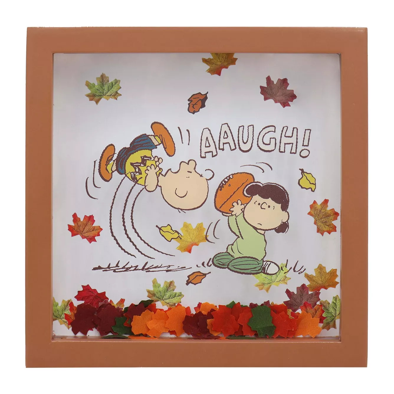 Celebrate Together\u2122 Peanuts Charlie Brown & Lucy Football Caption Box Table Decor | Kohl's