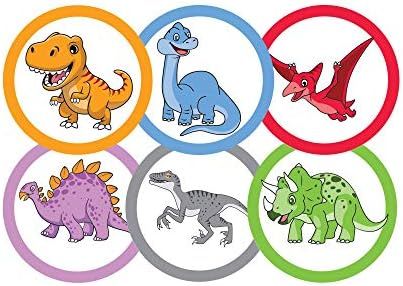 75 Pack Toilet Targets for Boys, Potty Training Flushable Dinosaur Targets, 2 X 2 Inch Paper Tink... | Amazon (US)