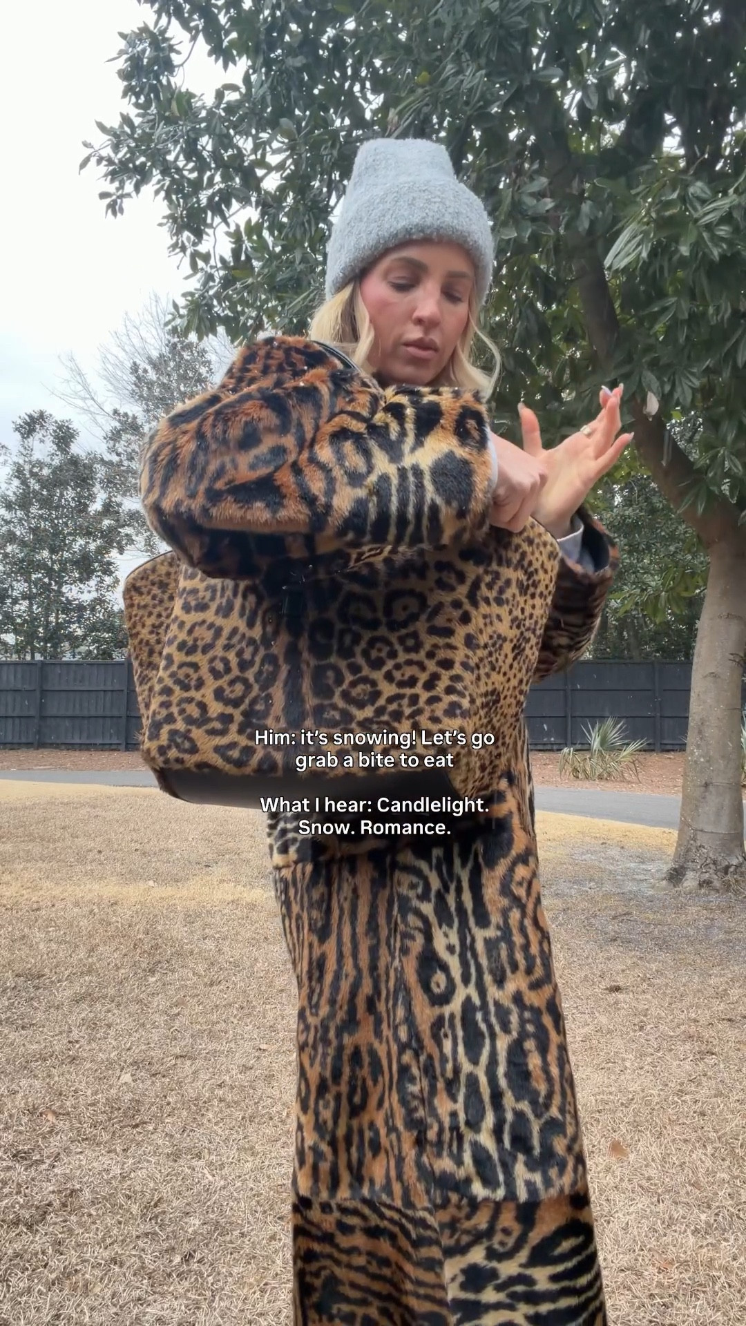 Same idea, two very different interpretations😅🍗🍺 wearing a large in the coat and a small and a sweatpants set ￼

#LTKdayinmylife #LTKfoodie #LTKstorytime