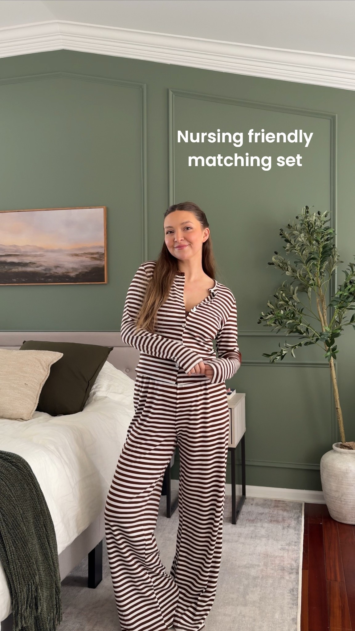 I actually love this one, wearing a size medium and wore a brown nursing bra underneath it and felt so cute comfortable and put together!! 

#LTKmomlife #LTKgrwm