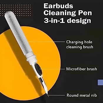 Airpods Earbuds Cleaning Kit, Airpods Pro 1 2 3 Cleaner Kit Pen Shape with Soft Brush for Wireles... | Amazon (US)