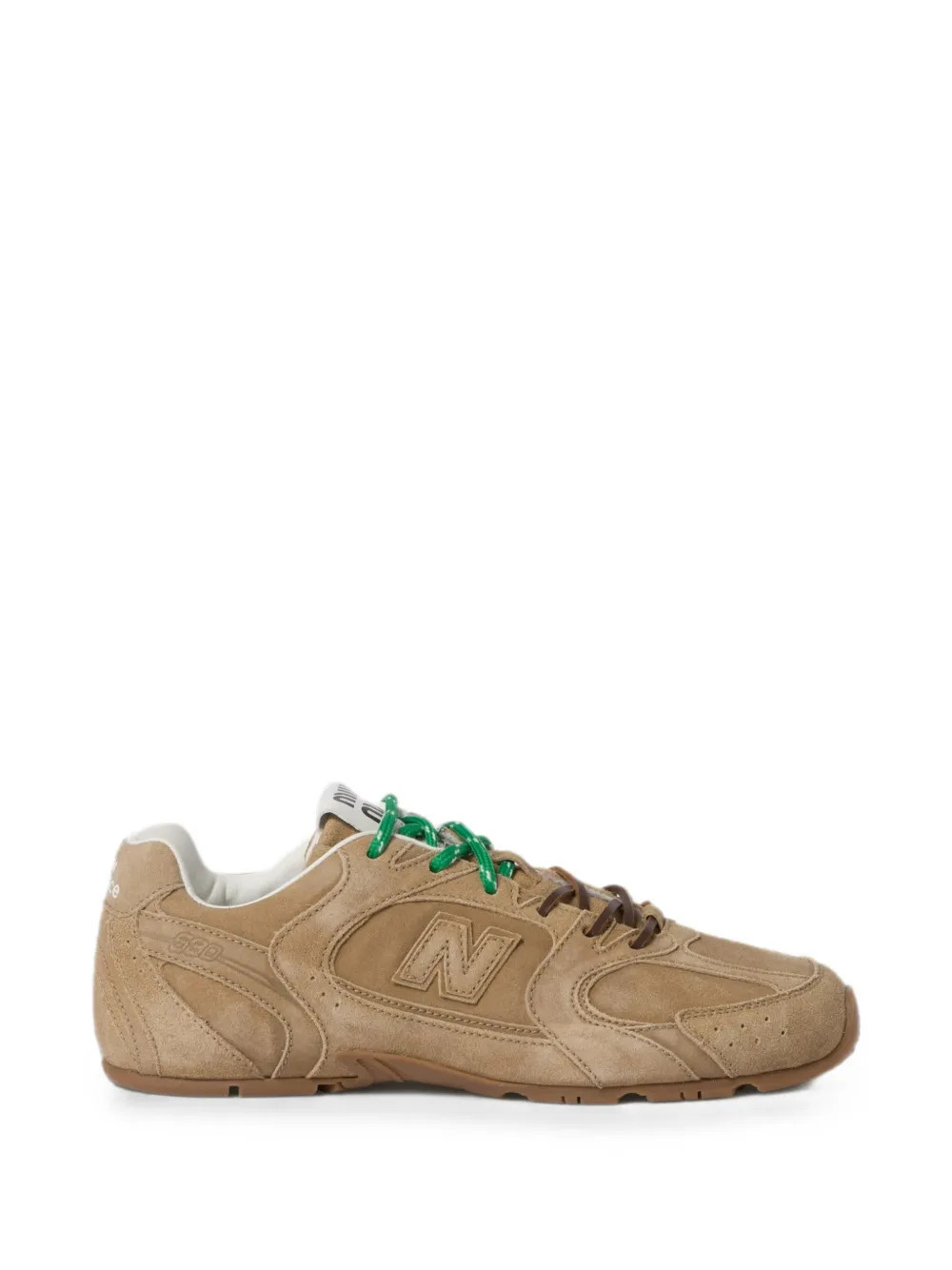 Miu Miu x New Balance 530 SL suede sneakers - Neutrals | Farfetch Global