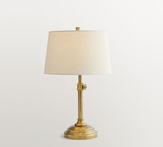 Chelsea Metal Adjustable USB Table Lamp (28"-32") | Pottery Barn (US)