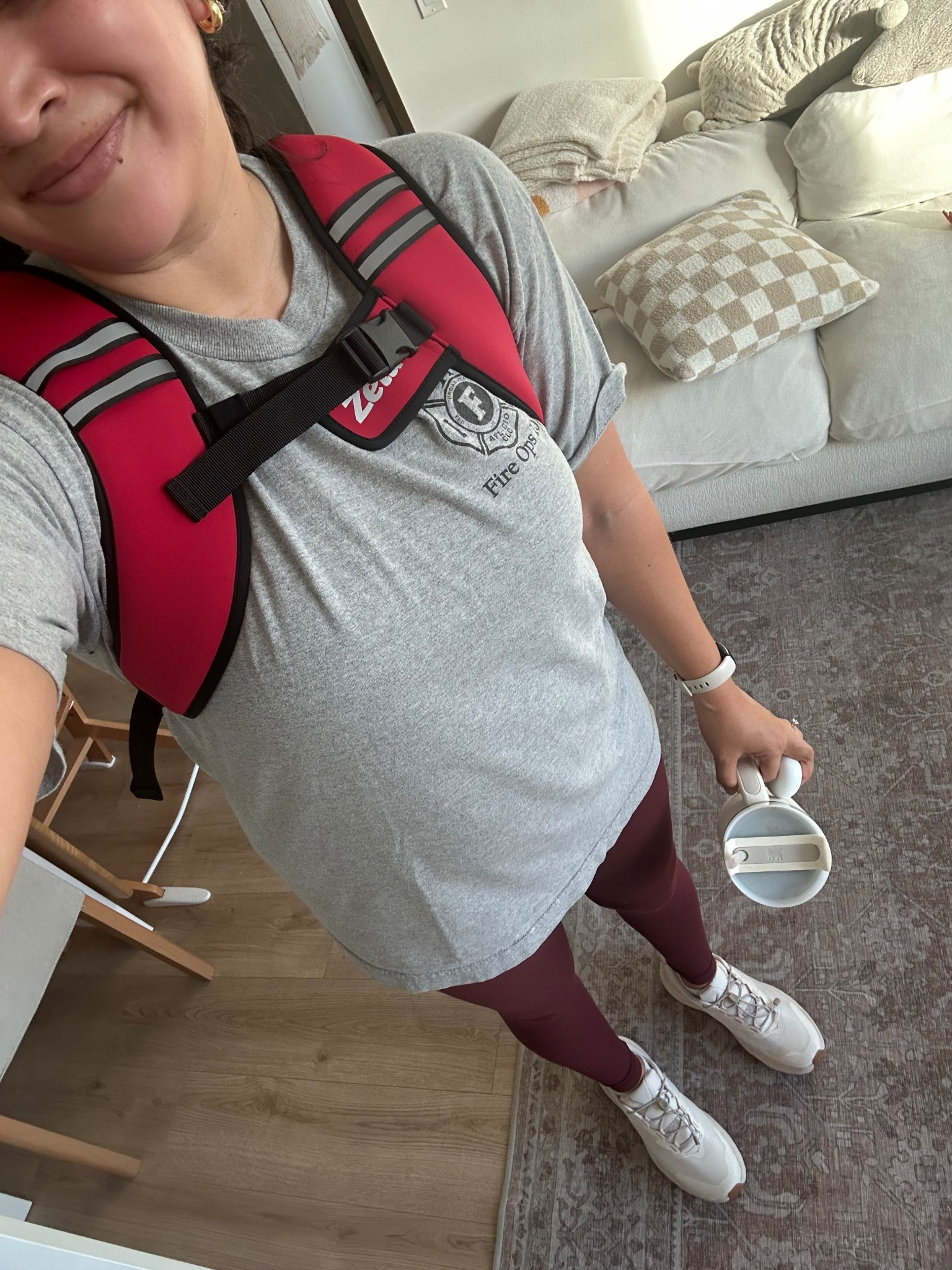 Sticking to my 2026 gym goals & adding a weighted vest to my workouts. Today was my first time using it & it really added a boost to my treadmill walk. I am wearing 10 lbs 

#LTKActive #LTKdayinmylife #LTKfitnessgoals