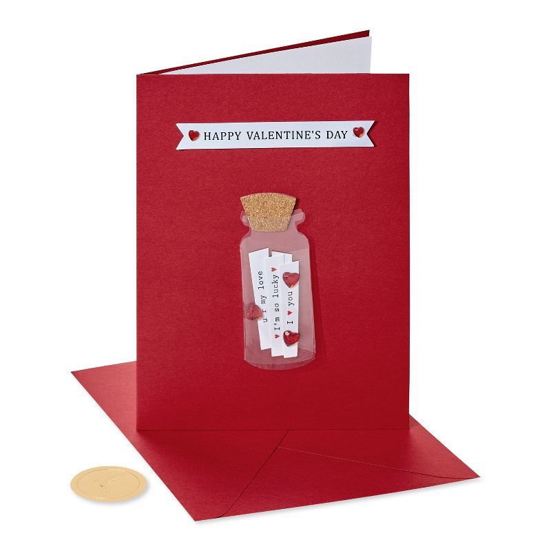 Valentine Cards 'Love Notes in a Bottle' - PAPYRUS | Target