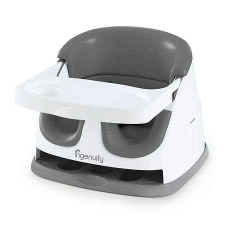Ingenuity Baby Base 2-in-1 Seat - Slate - Booster Feeding Seat | Walmart (US)