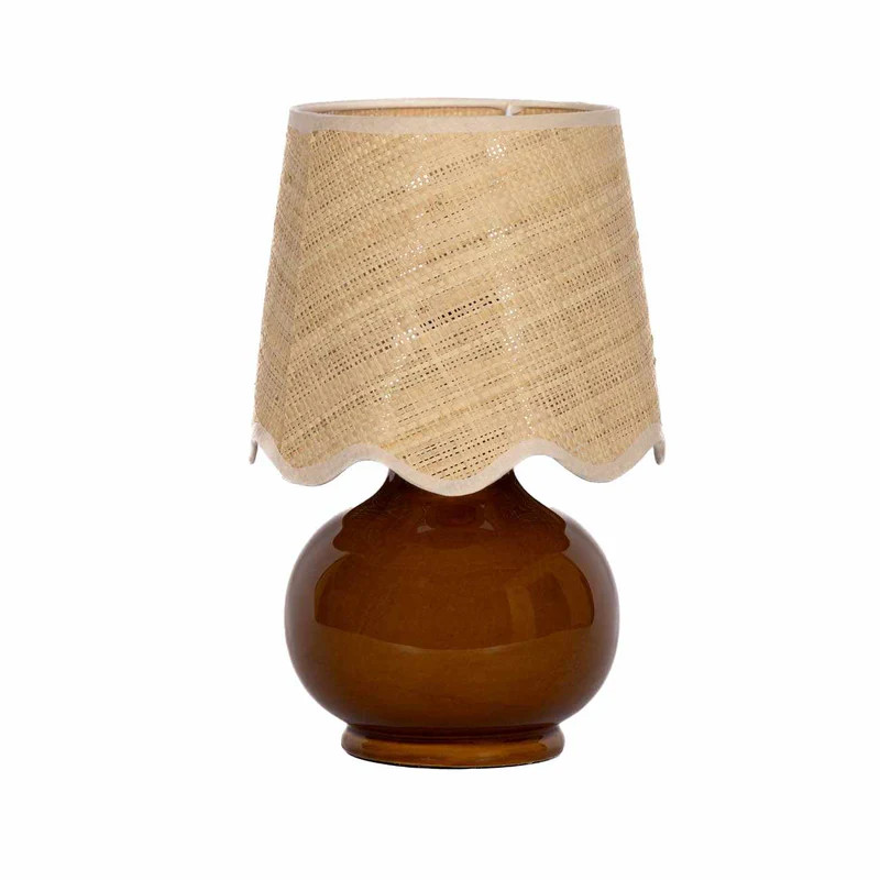 Theisseil Brown Table Lamp | Boutique Rugs