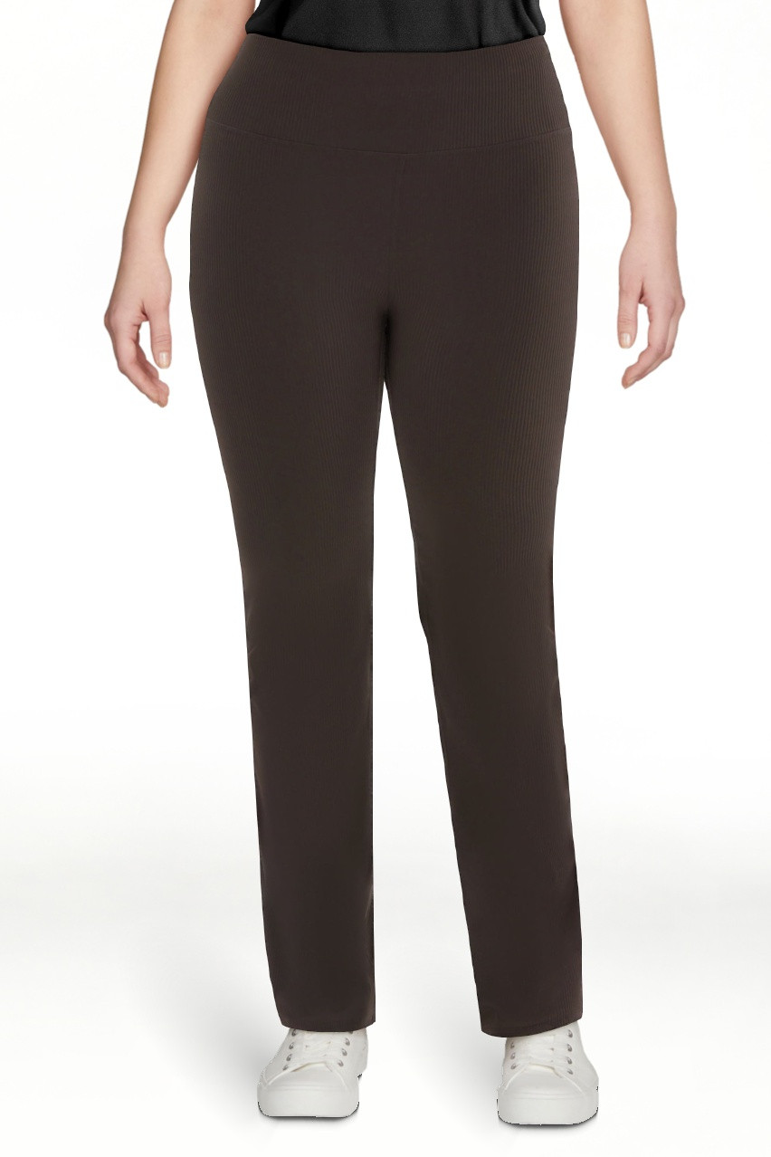 Avia Women's Ribbed SoftSculpt Flare Active Leggings with UPF 50, Sizes XS-XXXL | Walmart (US)