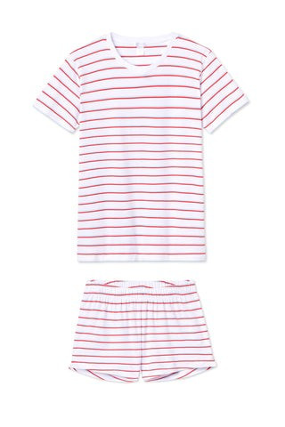 Pima Weekend Shorts Set in Sport - Final Sale | LAKE Pajamas