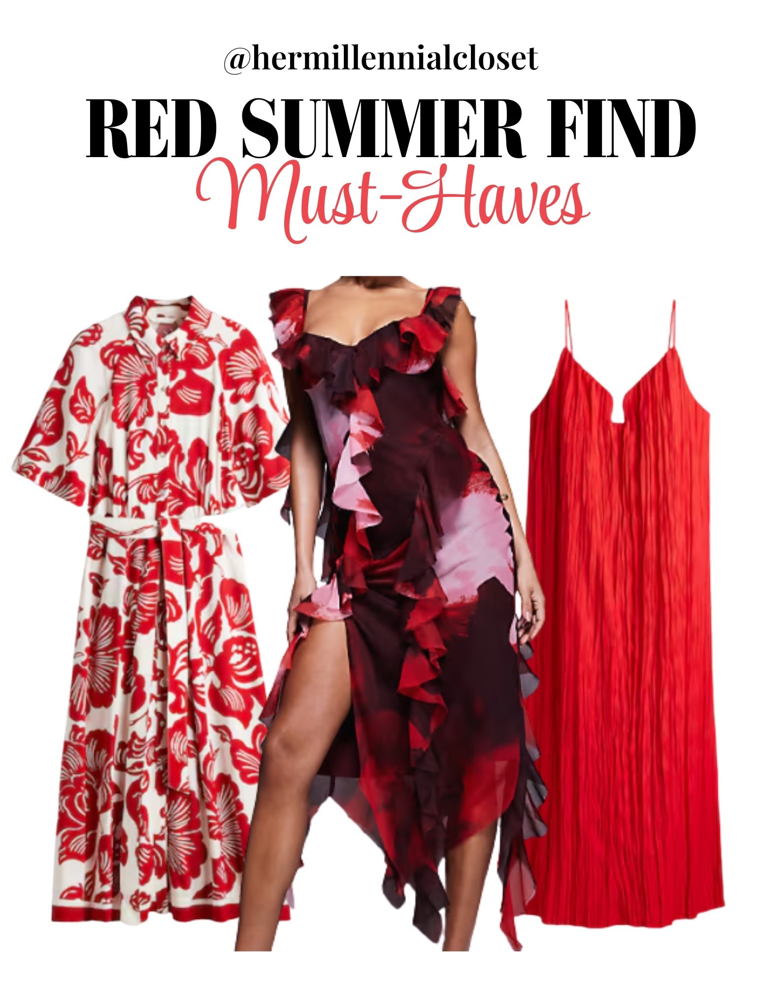 Red is a bold color and its the latest trend this Summer! Check out my Red Summer Finds, Sis. 

#LTKStyleTip #LTKItBag #LTKShoeCrush