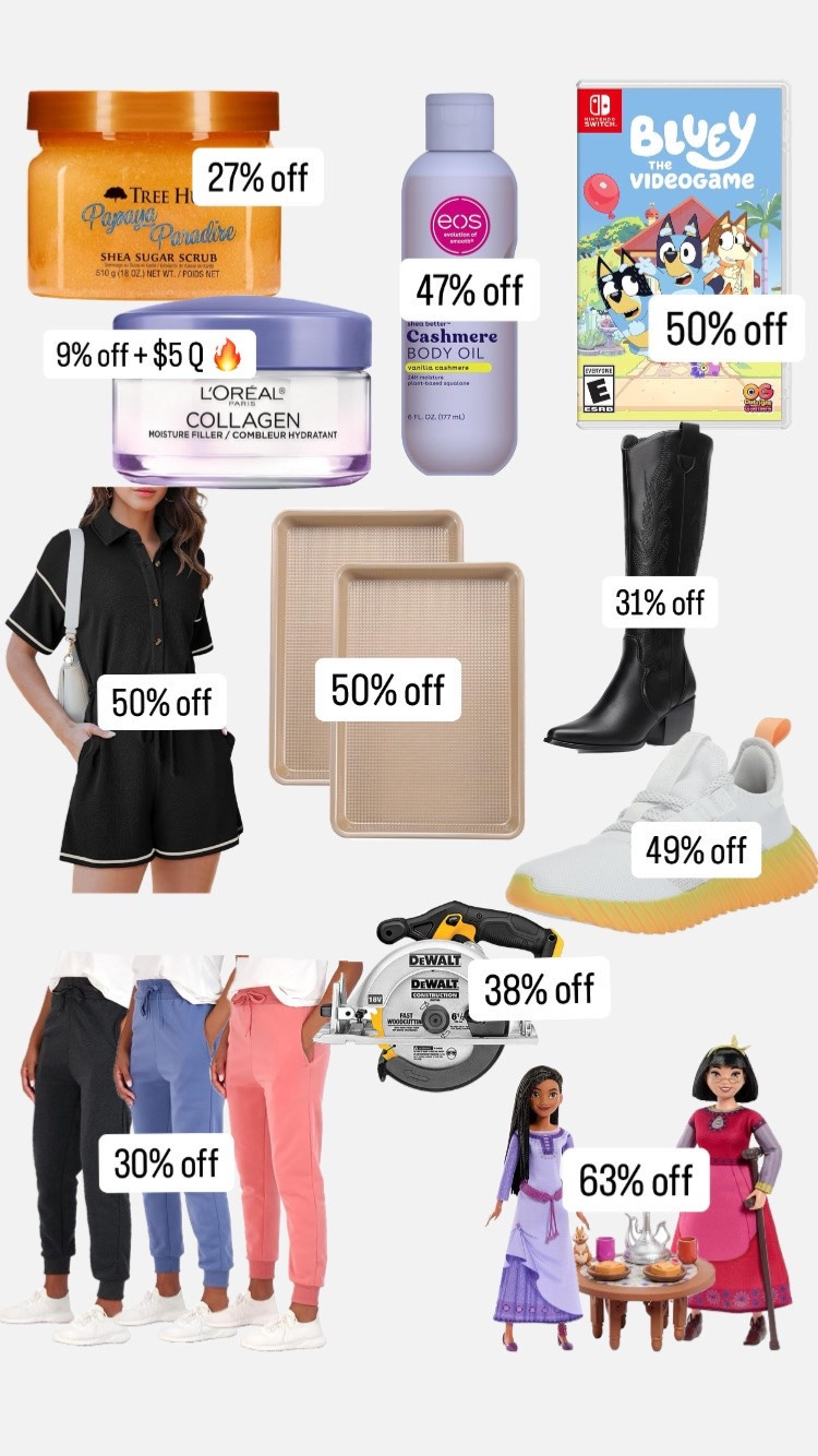 DEALS for Tuesday 4/8
🔥DEALS 🔥


📌 I will pin this post & add throughout the day so make sure to check back on this link!

🌟TIP: Make sure to look for additional coupons listed that can be stacked!

Remember items go fast when deals are 🔥, so don’t wait to checkout as the prices can change at anytime. 

See all todays finds #boujee0408

#LTKFindsUnder50 #LTKBeauty #LTKSaleAlert