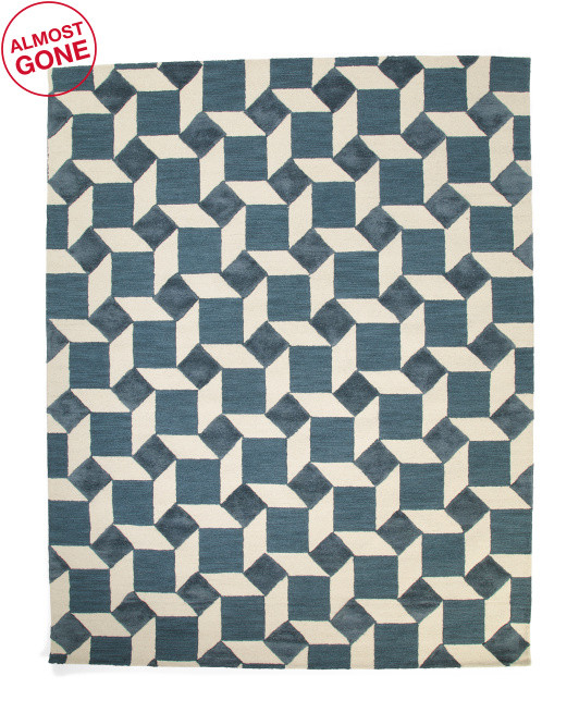 8x10 Wool Blend Hand Tufted Area Rug | TJ Maxx