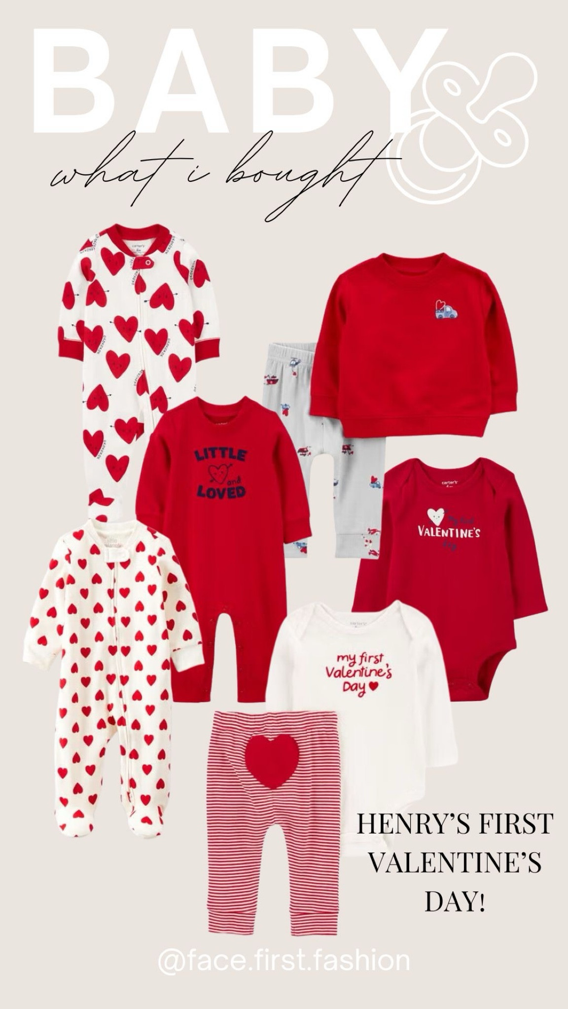 Baby’s first Valentine’s Day outfit from Carters! Baby Valentine’s Day, baby outfit.

#LTKSeasonal #LTKBaby #LTKStyleTip