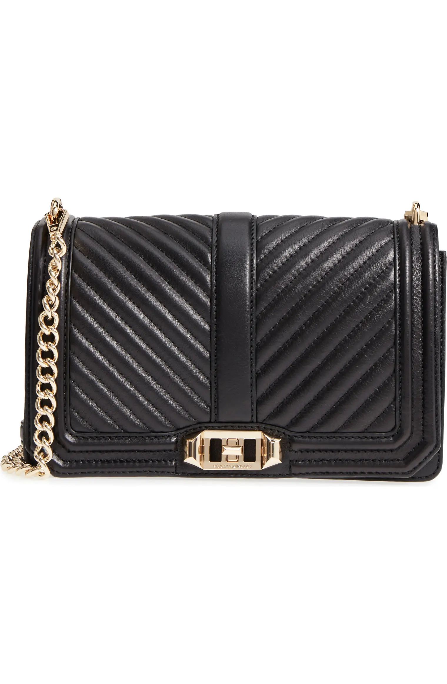 'Chevron Quilted Love' Crossbody Bag | Nordstrom
