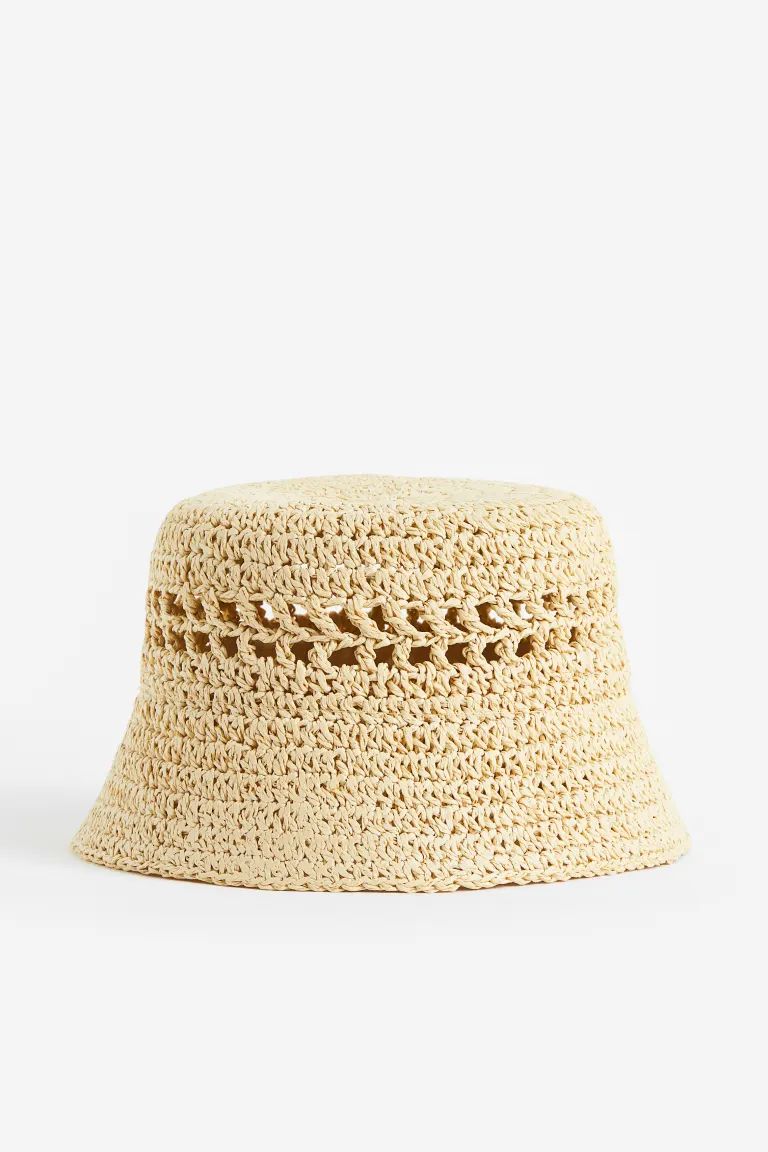 Straw Bucket Hat | H&M (US + CA)