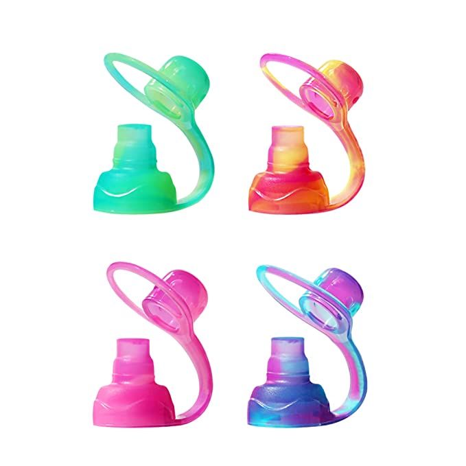 Amazon.com : ChooMee SoftSip Food Pouch Tops | 4 CT | Swirl Colors : Baby | Amazon (US)