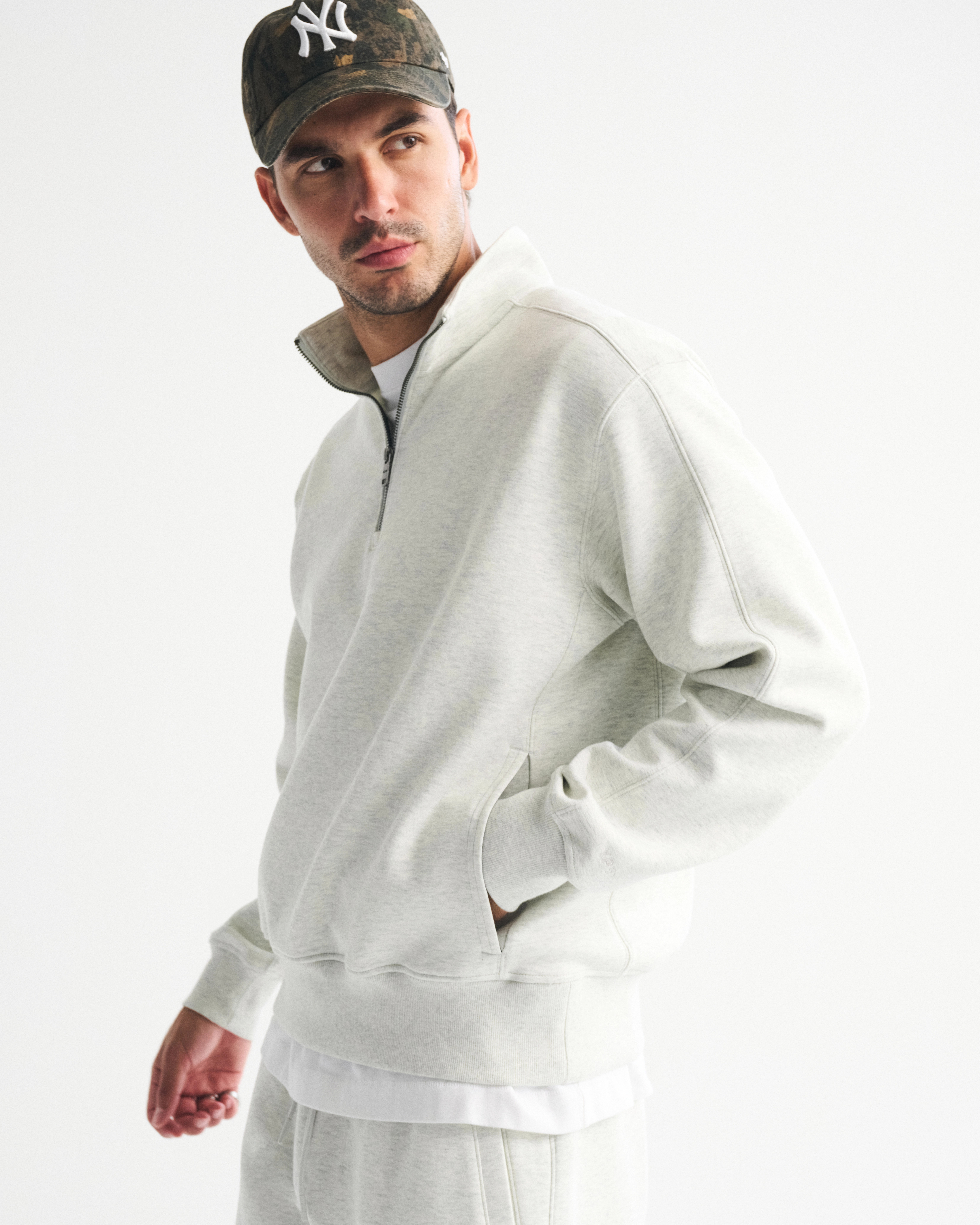 YPB neoKNIT MAX Half-Zip | Abercrombie & Fitch (US)