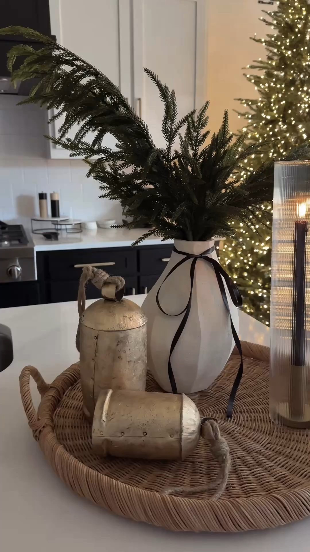 If you’re decorating your kitchen for the holidays… start with a cozy basket moment. 

Linked everything in this basket moment — brass bells, pine stems, and the oversized candle that pulls it all together. Shop the look

#HolidayHomeDecor #MinimalistHolidayDecor #KitchenIslandDecor #ModernCozyVibes #LTKHoliday #LTKHome #LTKFinds #HomeDecorInspo

#LTKHoliday #LTKSeasonal #LTKHome