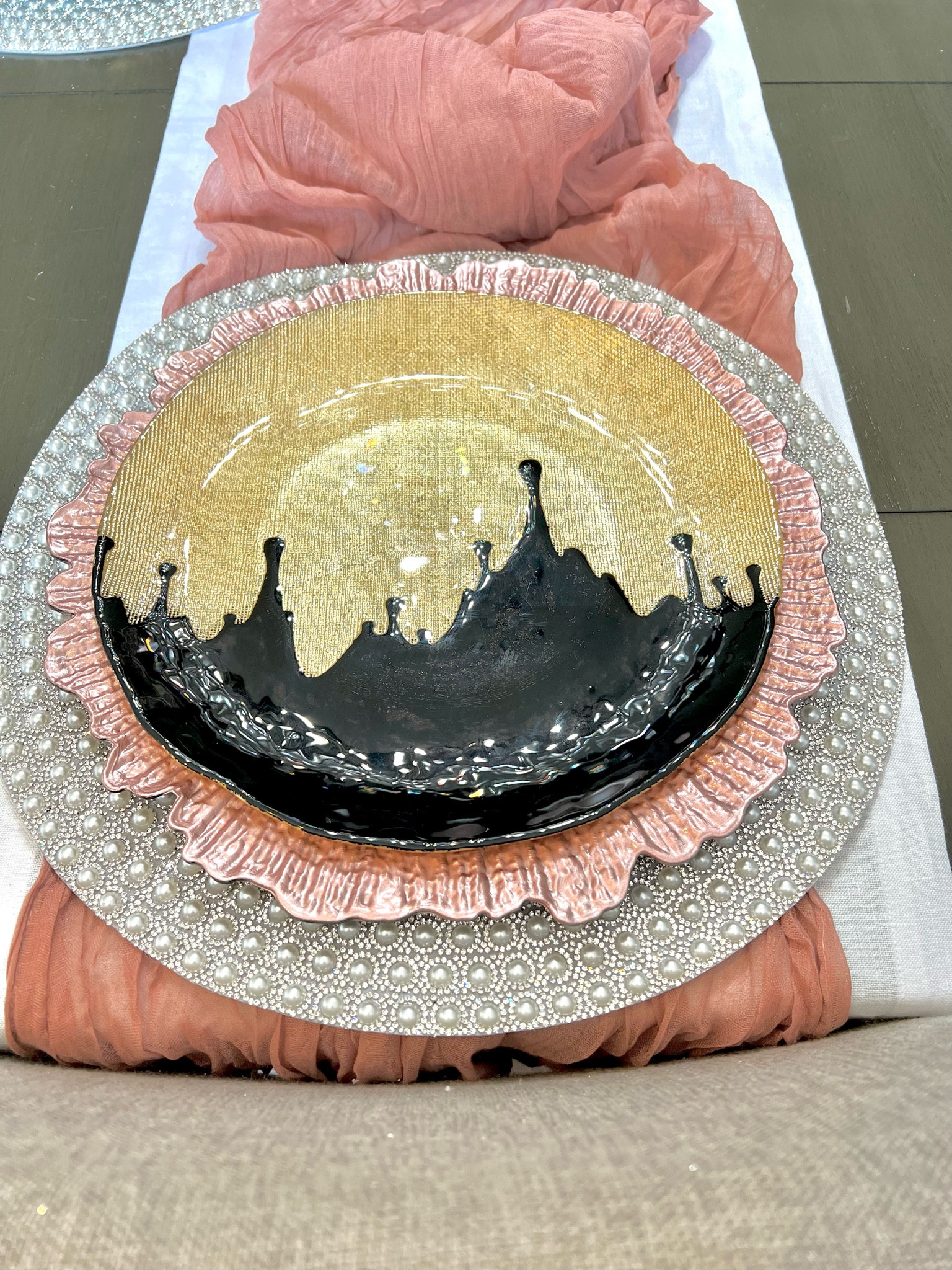 Dining room tablescape setting 

#LTKhome #LTKunder50 #LTKstyletip