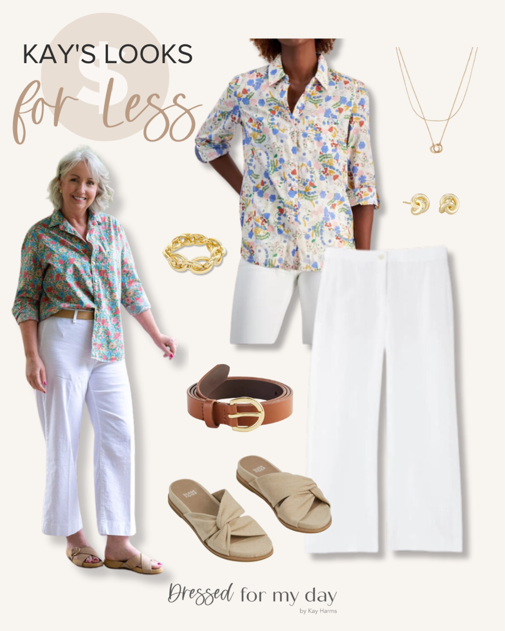 Kay’s Look for Less✨ 
My sandals are actually on sale if you shop now at Eileen Fisher. (Reg. $198 now $89)  



#LTKOver40 #LTKSaleAlert #LTKMidsize