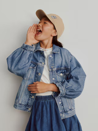 Kids Organic Cotton Icon Denim Jacket | Gap (US)