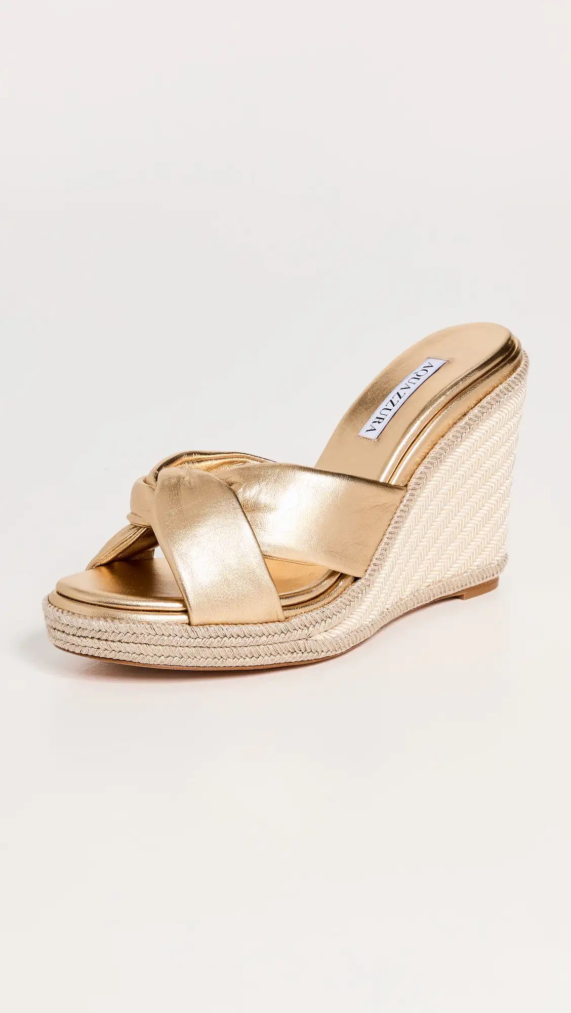 Aquazzura 120mm Espadrille Wedges | Shopbop | Shopbop