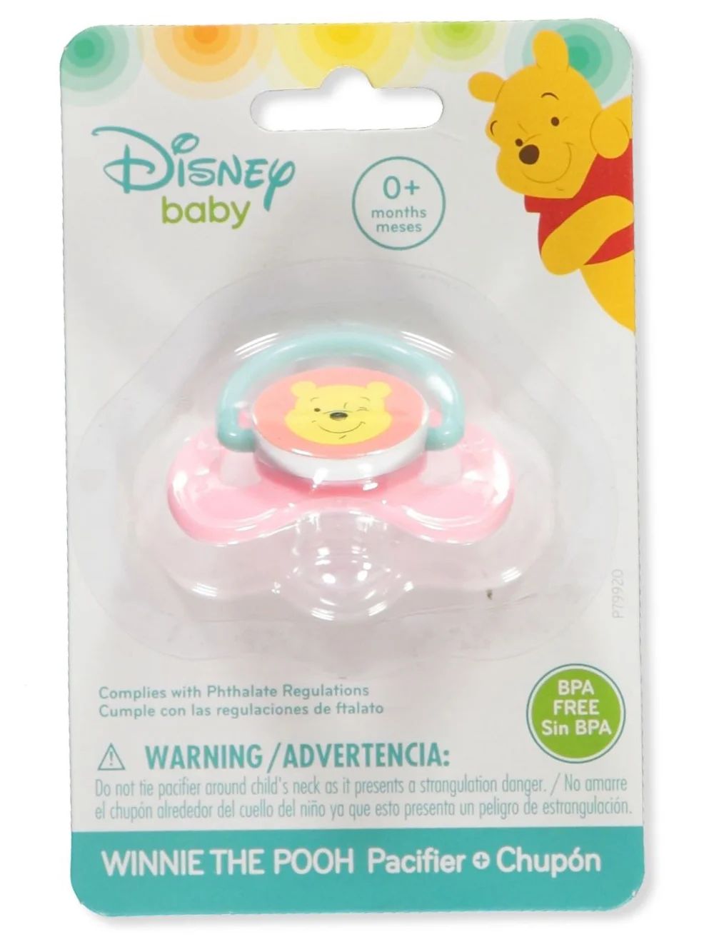 Disney Winnie The Pooh Pacifier - Pink, One Size | Walmart (US)