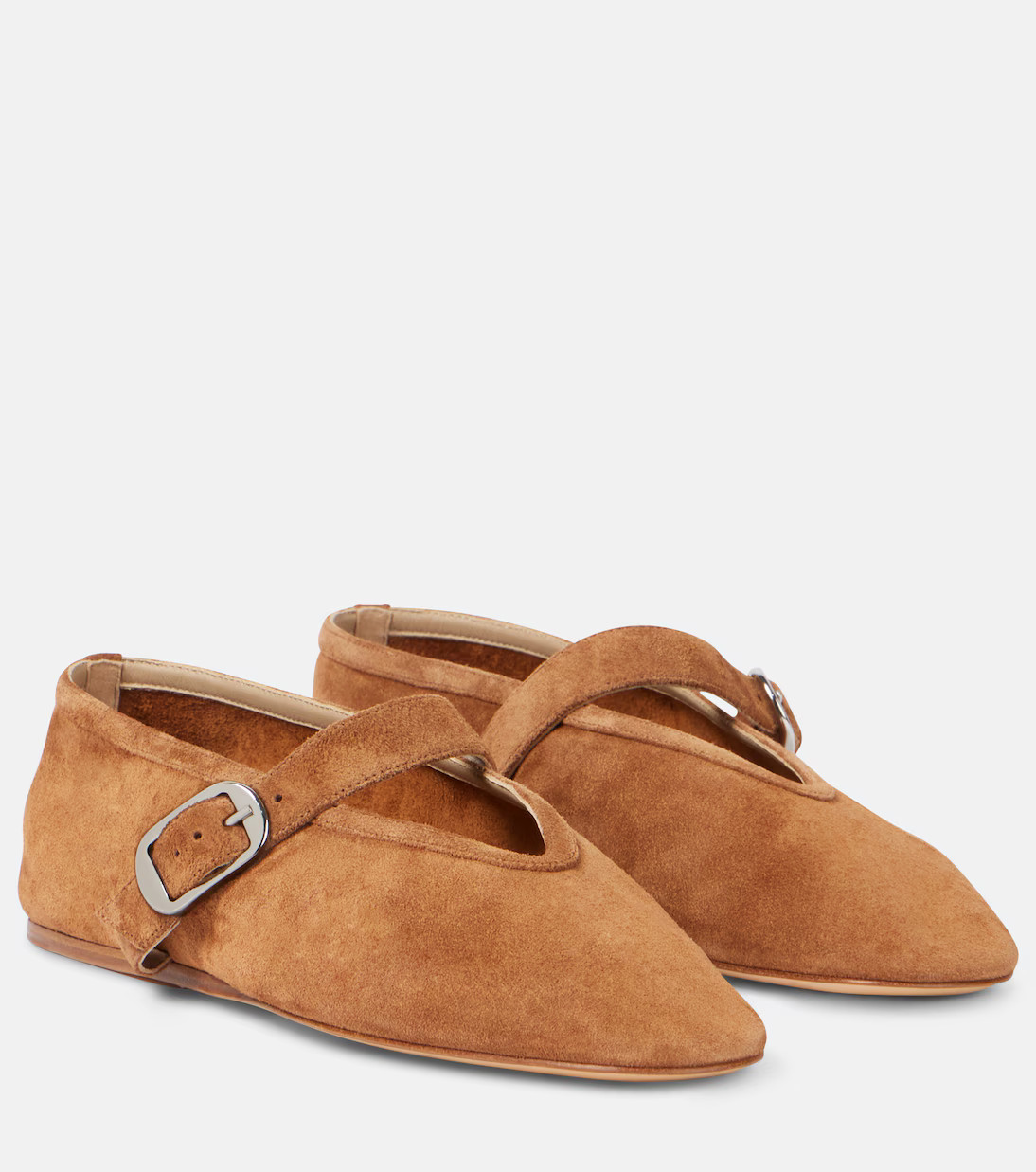 Stella suede Mary Jane flats | Mytheresa (US/CA)