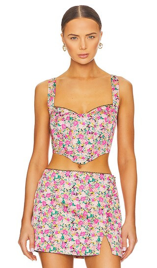 Gladiola Crop Top in Multi | Revolve Clothing (Global)