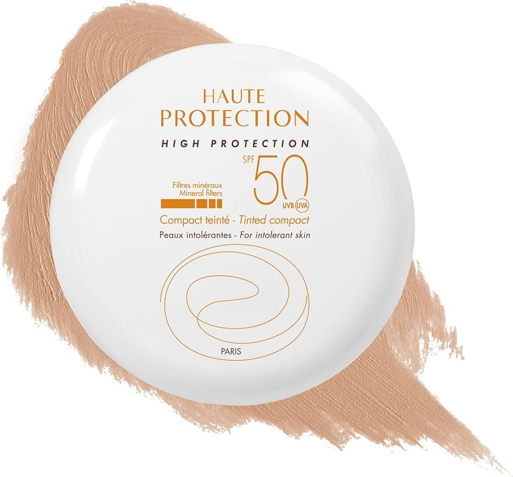 Eau Thermale Av\u00e8ne High Protection Beige Tinted Compact, Broad Spectrum SPF 50+, UVA/UVB Blu... | Amazon (CA)