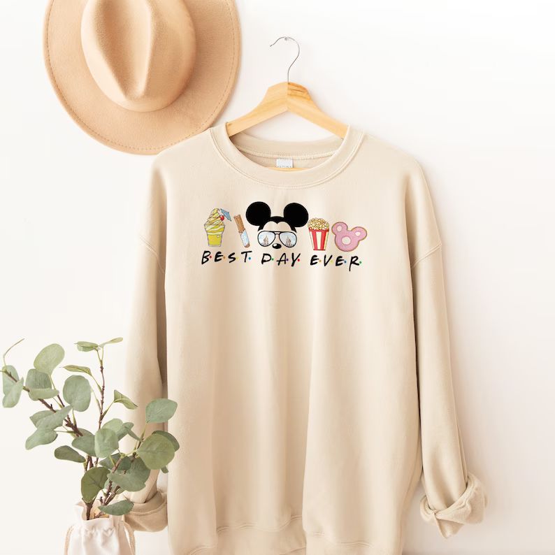 Best Day Ever Sweatshirt Disney Sweatshirt Disney World - Etsy | Etsy (US)