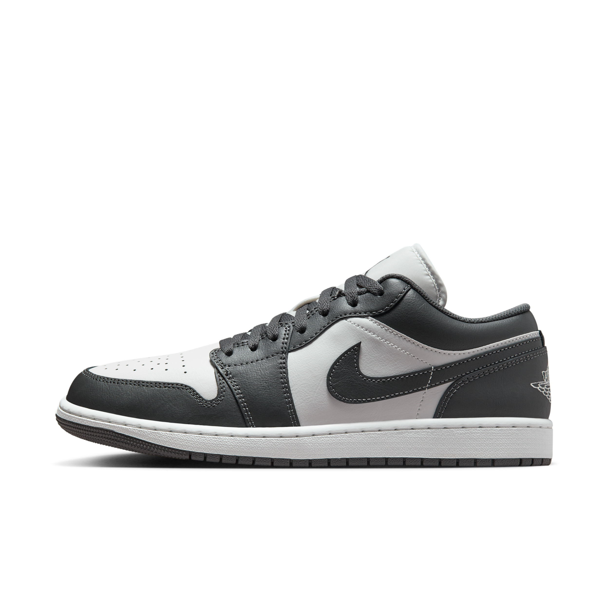 Men's Air Jordan 1 Low Shoes in Grey | 553558-044 | Nike (US)