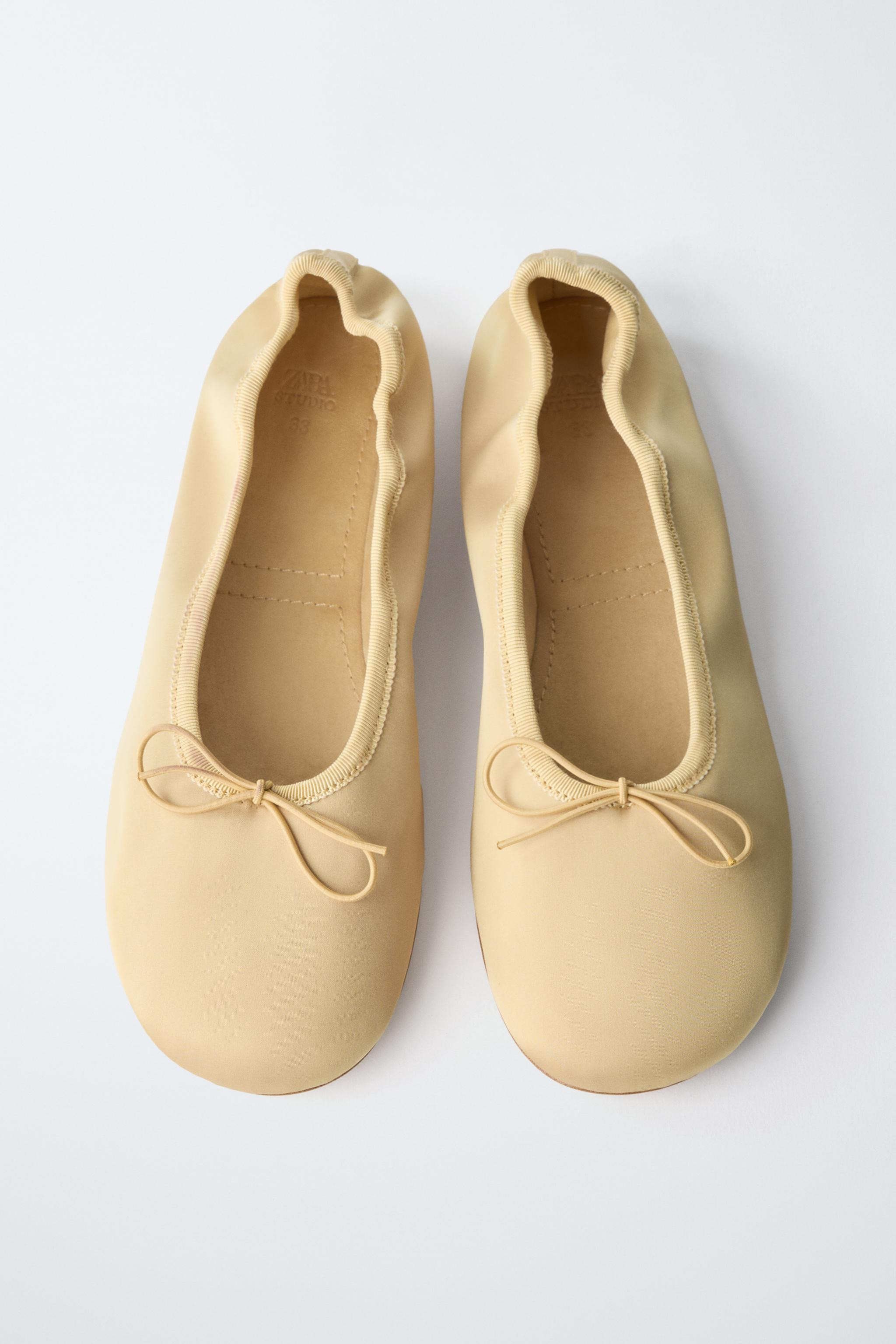 LIMITED EDITION BOW BALLET FLATS | Zara US