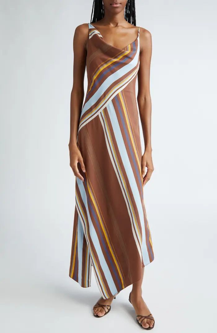 A.L.C. Lauren Stripe Asymmetric Dress | Nordstrom | Nordstrom