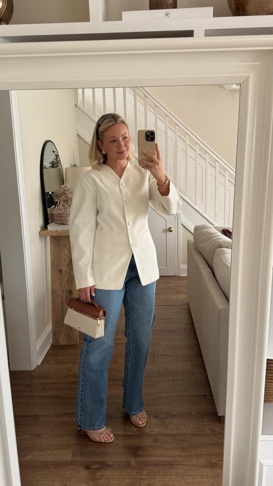 Primark Blazer (size 10) and Uniqlo Jeans (w28 31 Leg)🤍

Spring Style, Spring Outfit, Summer Outfit, Summer Outfit Inspiration, Smart Casual Outfit, Cream Blazer, Jeans 

#LTKuk #LTKspring #LTKsummer