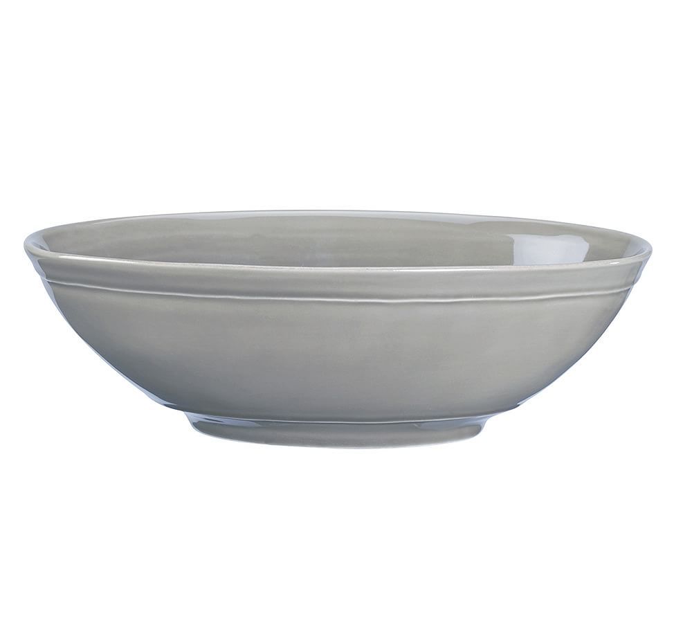 Cambria Handcrafted Stoneware Oval Serving Bowl | Pottery Barn (US)