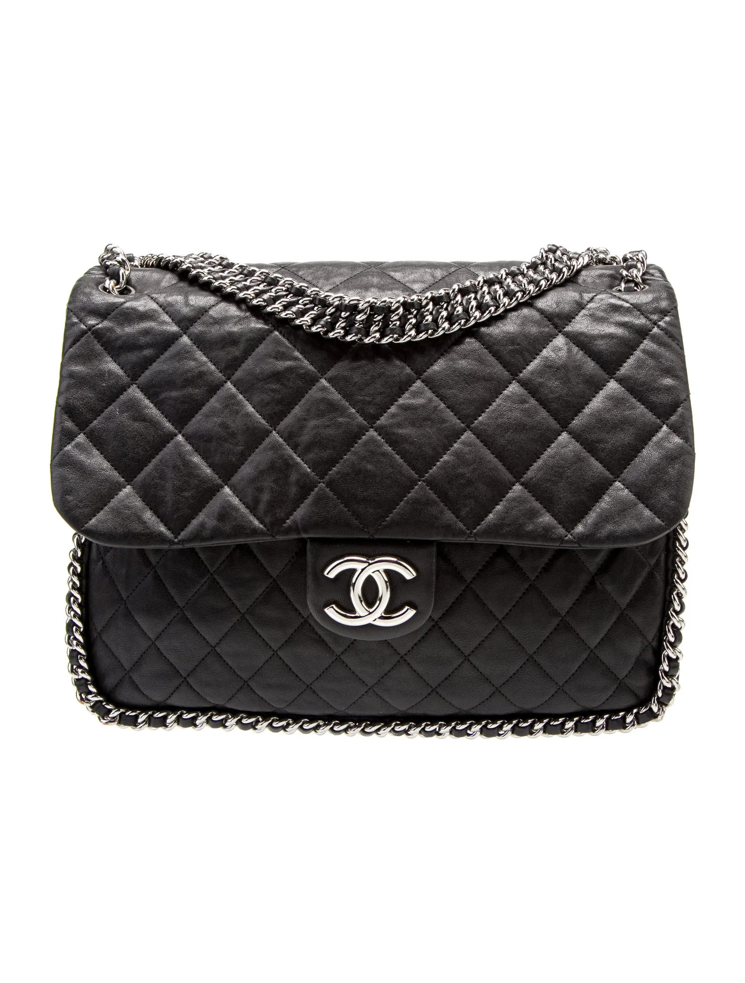 Maxi Chain Around Flap Bag | The RealReal