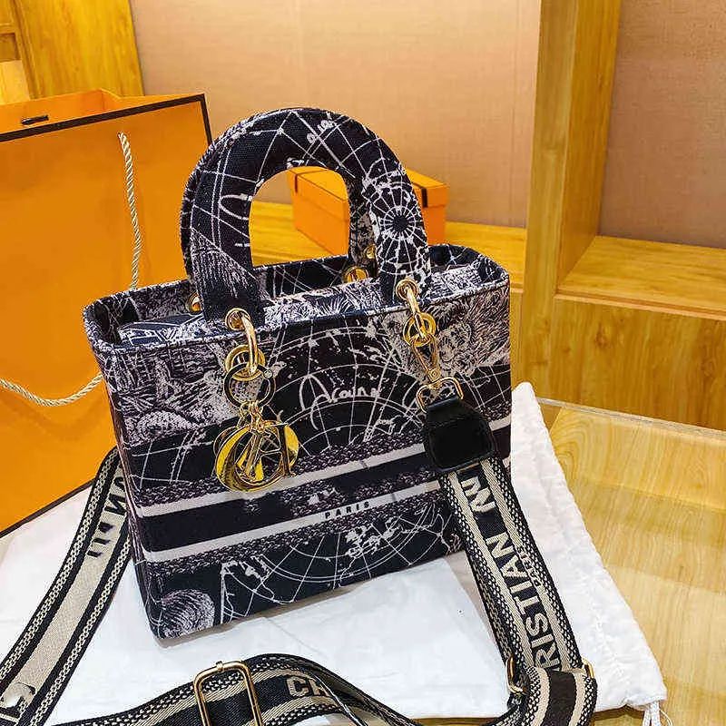 2022 New Womens Handbag Oblique Cross Ins Printed Painted 75% Off Shop For Sale From Luggageonlin... | DHGate